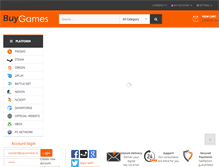 Tablet Screenshot of buygames.net